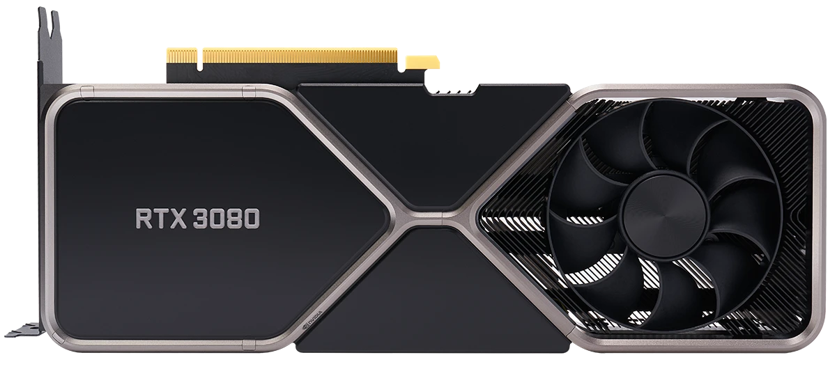 imagem da placa RTX 3080