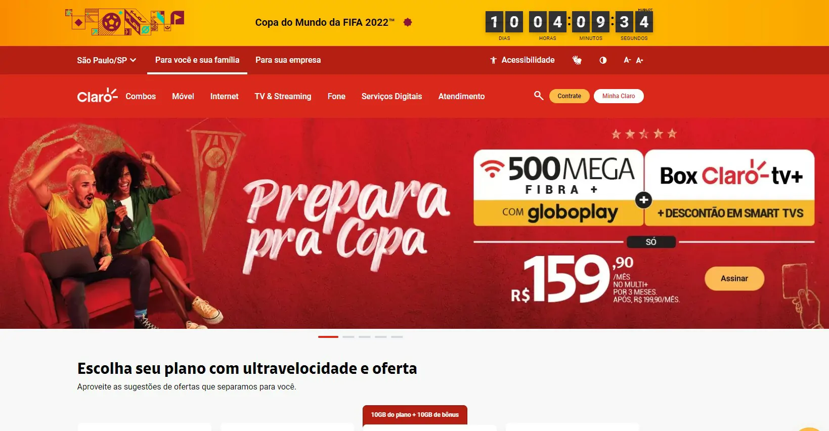 Cancele através do site - Como cancelar número da Claro