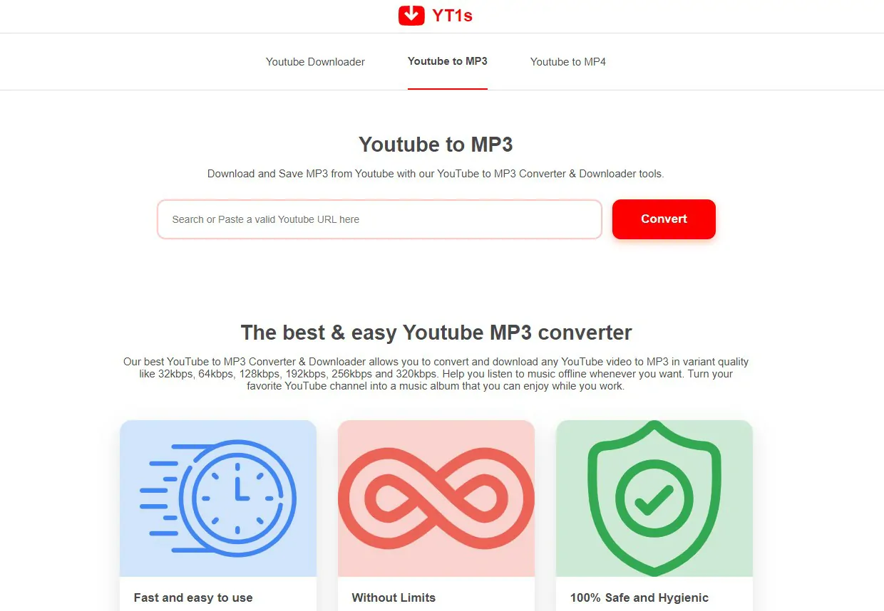 YT1s - Converter MP3