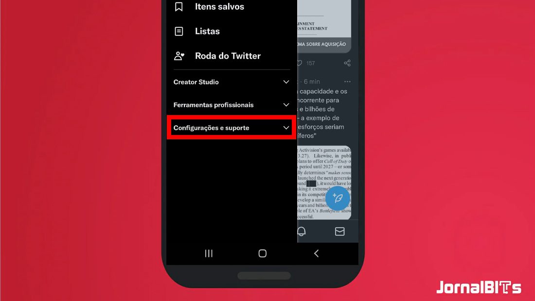 como privar o twitter configurações e suporte