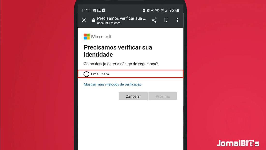 Aprenda como recuperar senha do Hotmail