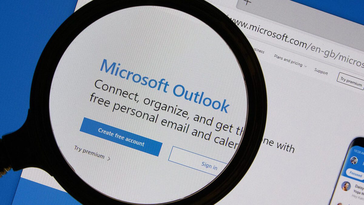 Como trocar senha do outlook