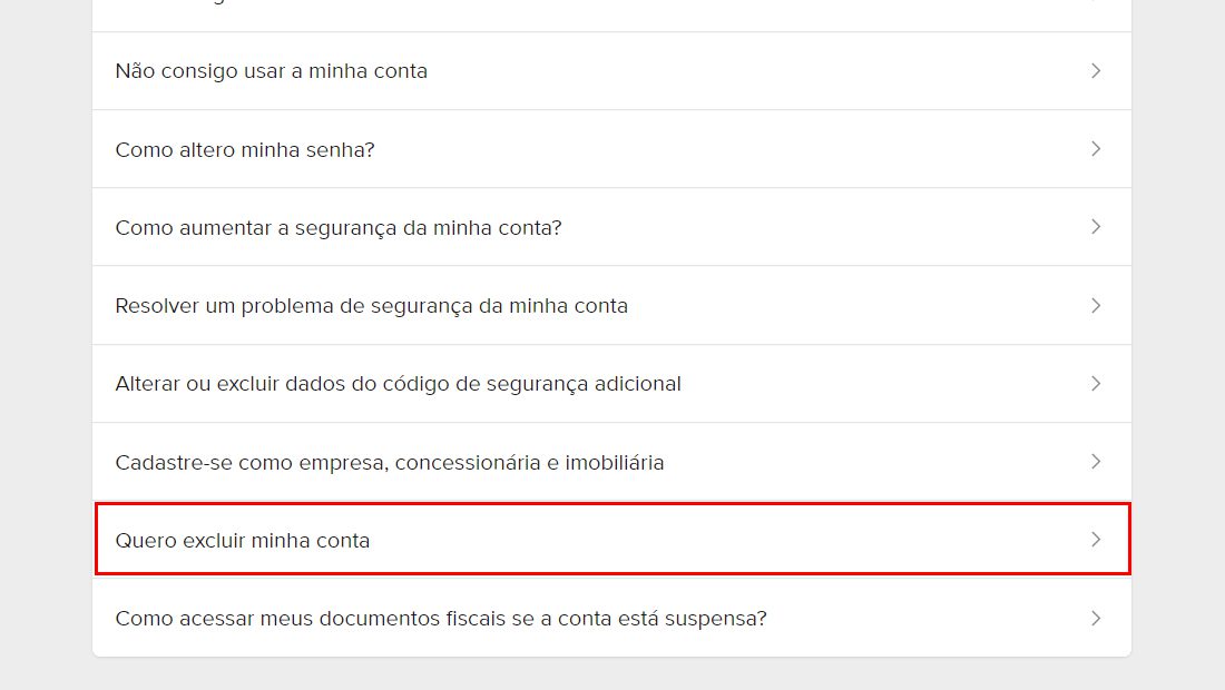 como apagar conta mercado pago excluir