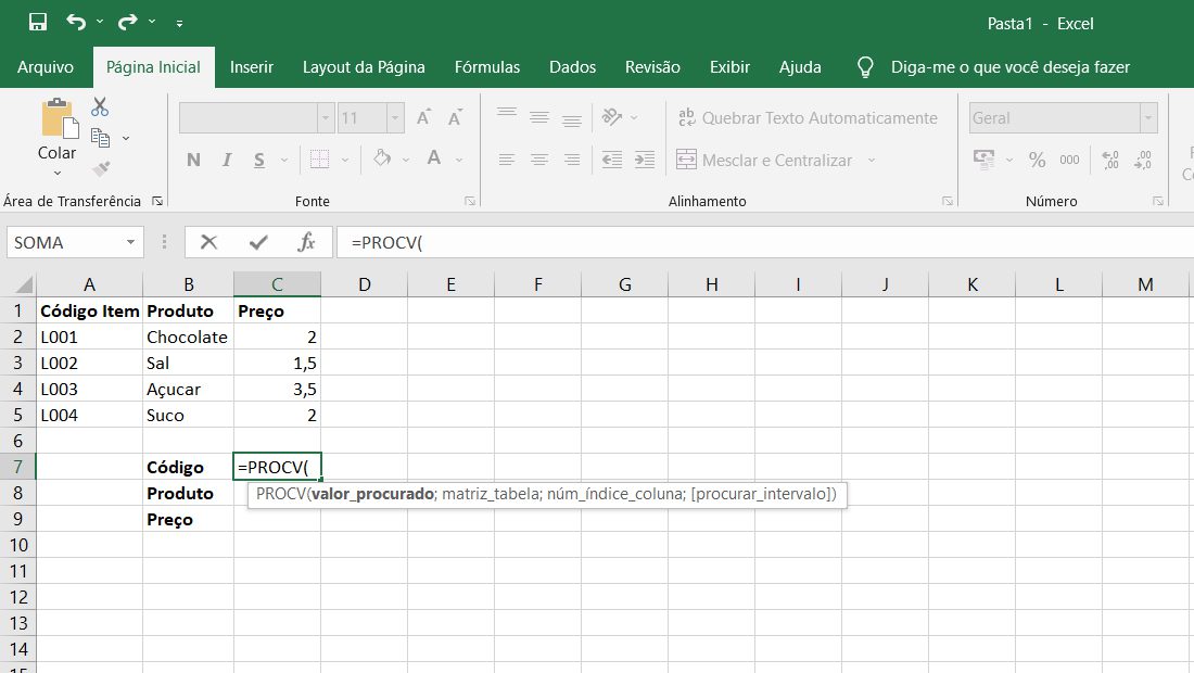 PROCV o que é e como fazer Excel e no Google Planilhas