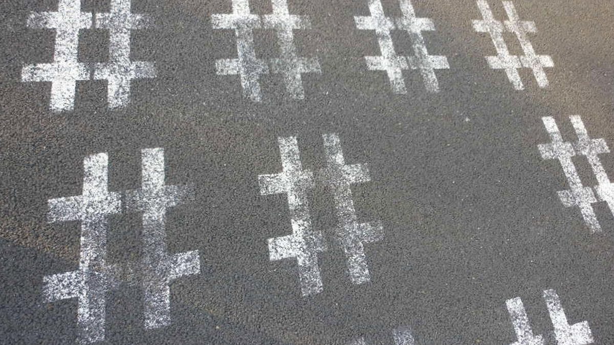 hashtags redes sociais