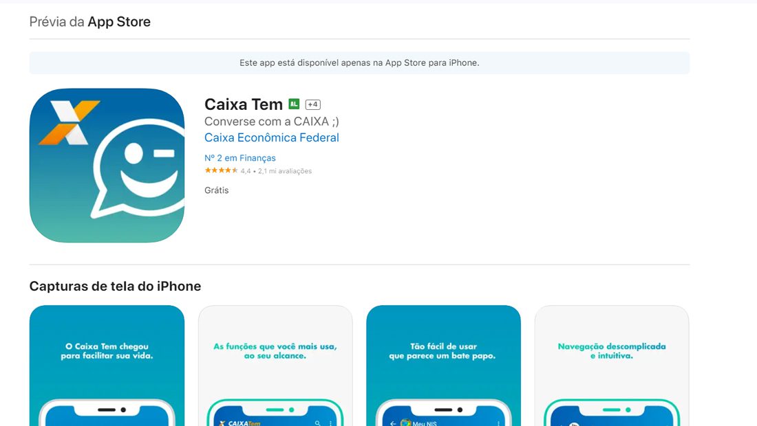 Cartão cidadão app caixa tem