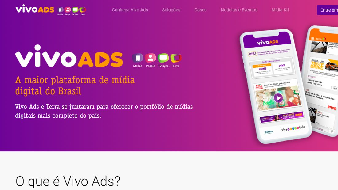 Vivo ads internet grátis