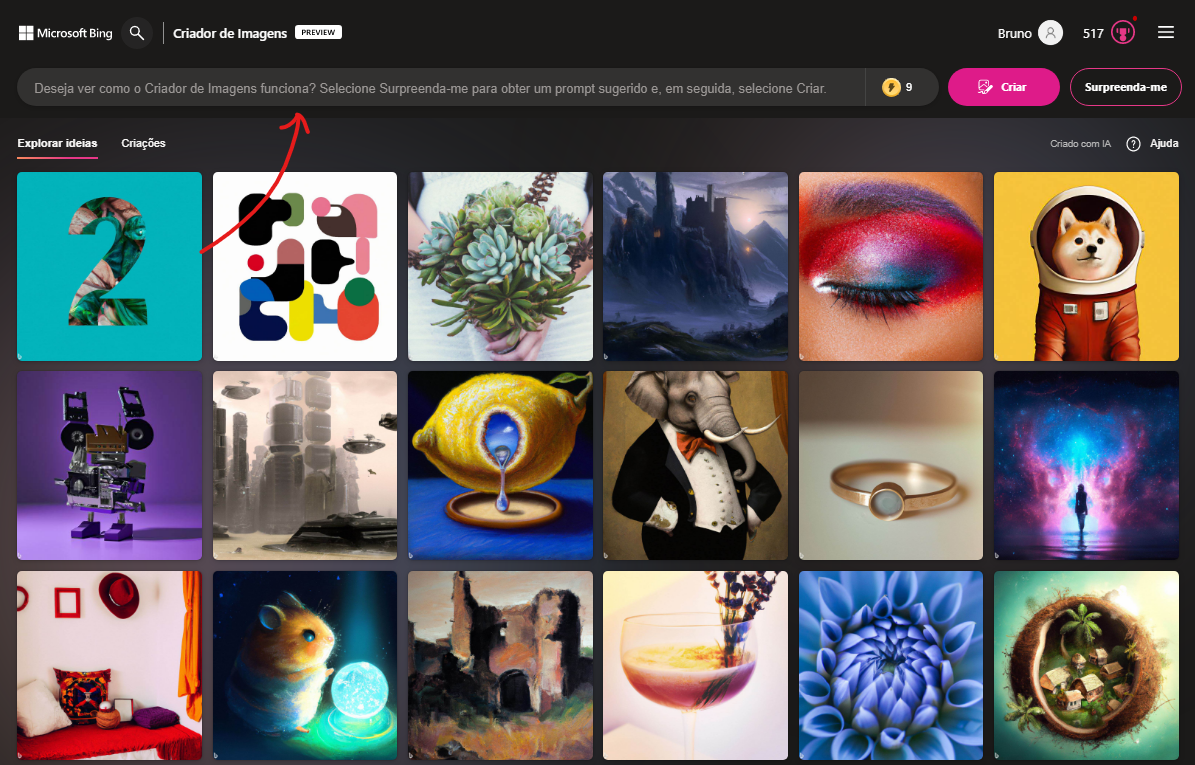 Quero Usar O Bing Image Creator - Image to u