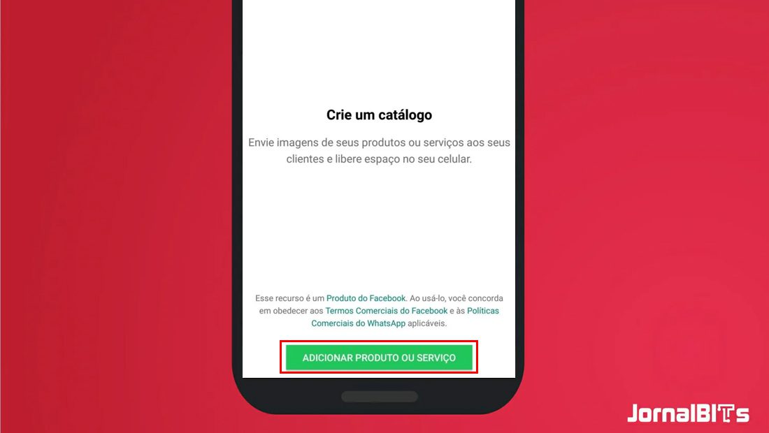 Como criar um catálogo no WhatsApp Business add catalogo