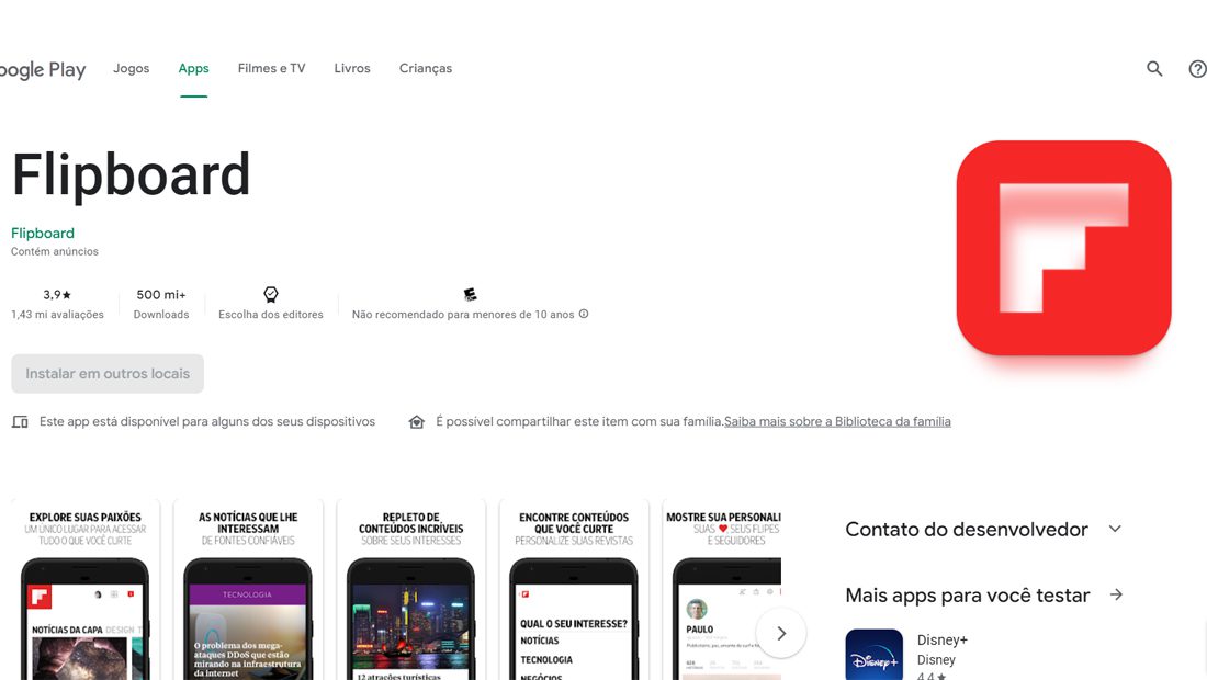 melhores apps para Android em 2023 flipboard