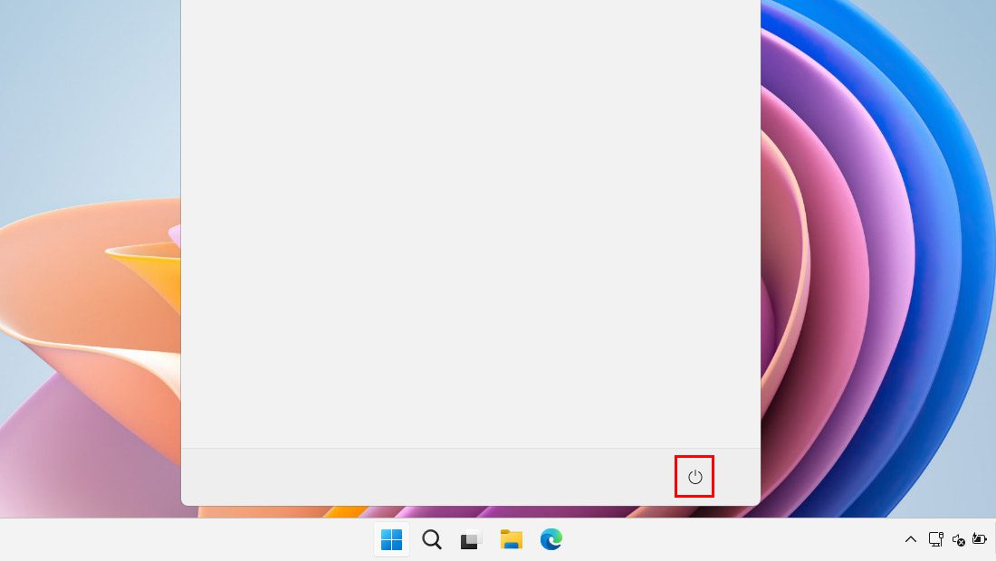 menu iniciar reiniciar windows 11