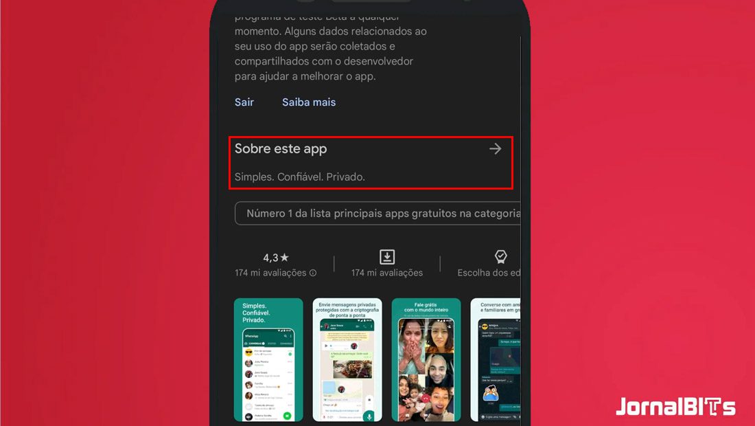 sobre app android