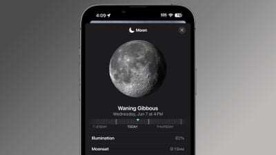 lua do aplicativo meteorológico ios 17