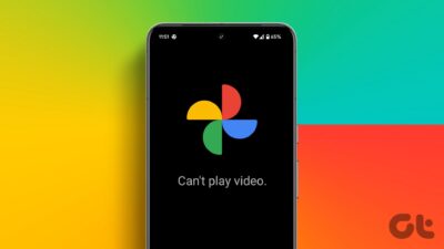 Top N Ways to Fix Google Photos Not Playing Videos