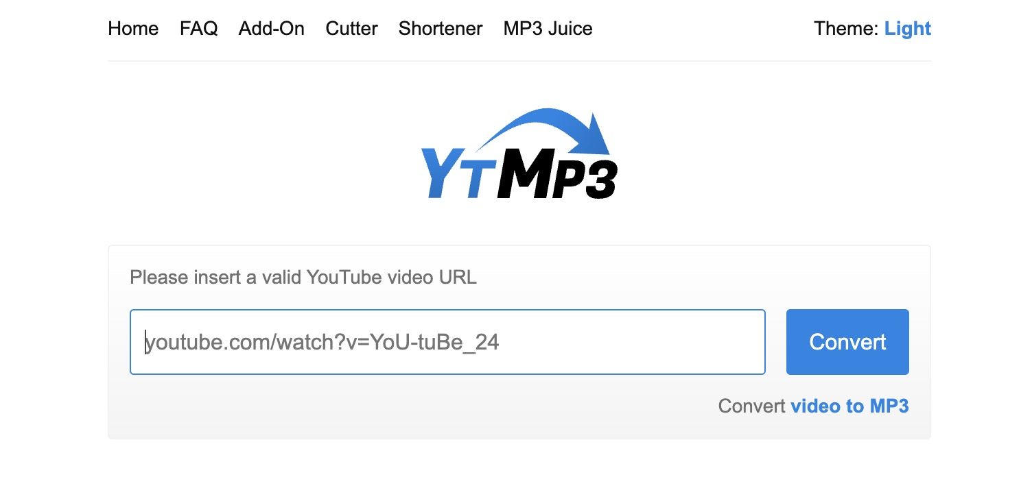 baixar mp3 do youtube com o ytmp3