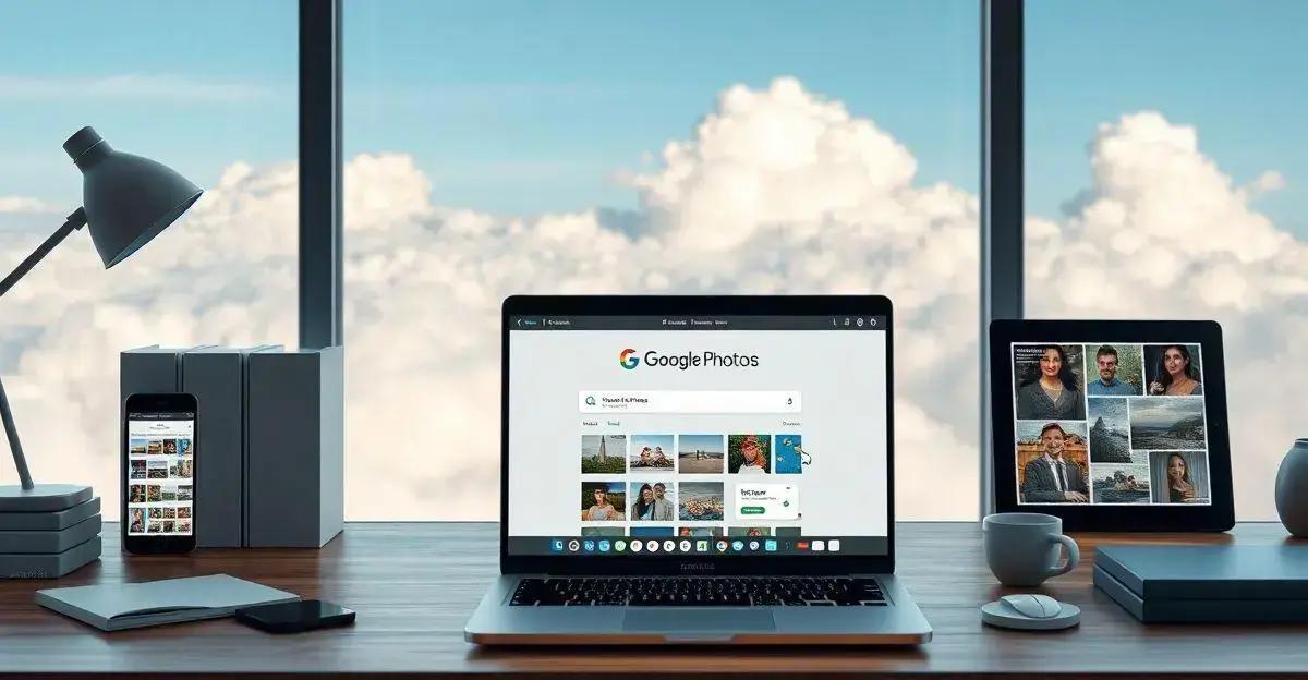 Como acessar a nuvem do Google Fotos