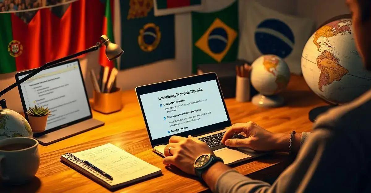 Como configurar o Google Tradutor para o português brasileiro