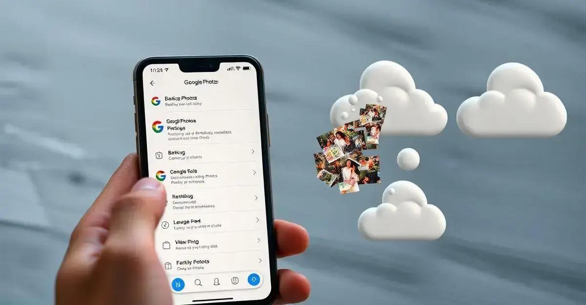 Como desativar o backup do Google Fotos