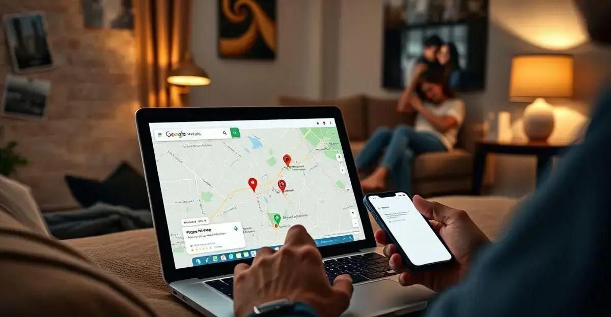 Como Descobrir Traição Usando o Google Maps