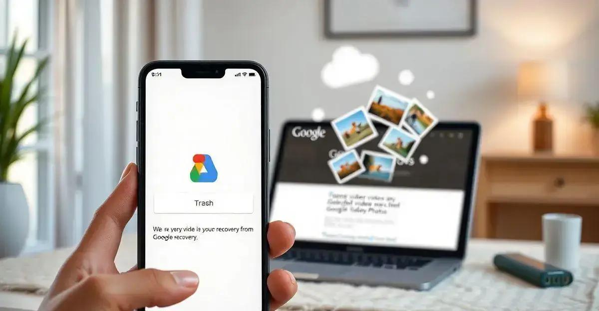 Como recuperar vídeos apagados do Google Fotos