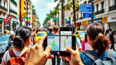 Como usar o Google Maps como GPS?