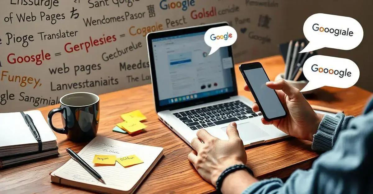 Como usar o Tradutor Google para traduzir textos?