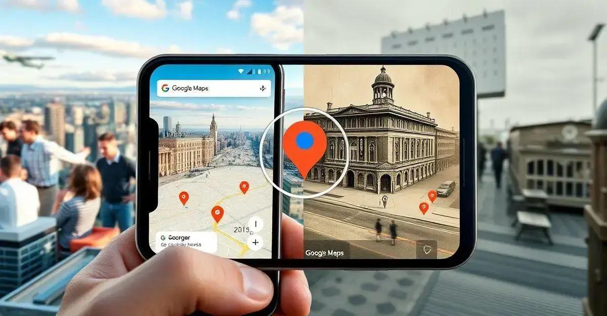 Como ver fotos antigas do Google Maps