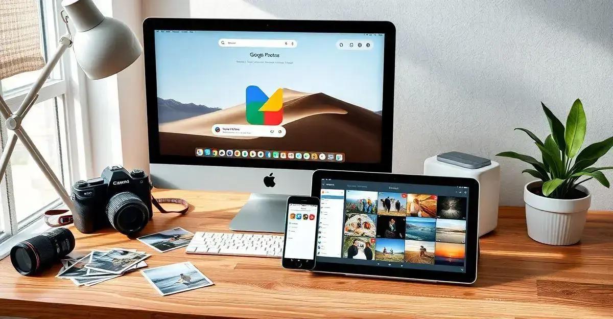 Google Fotos em Diferentes Dispositivos
