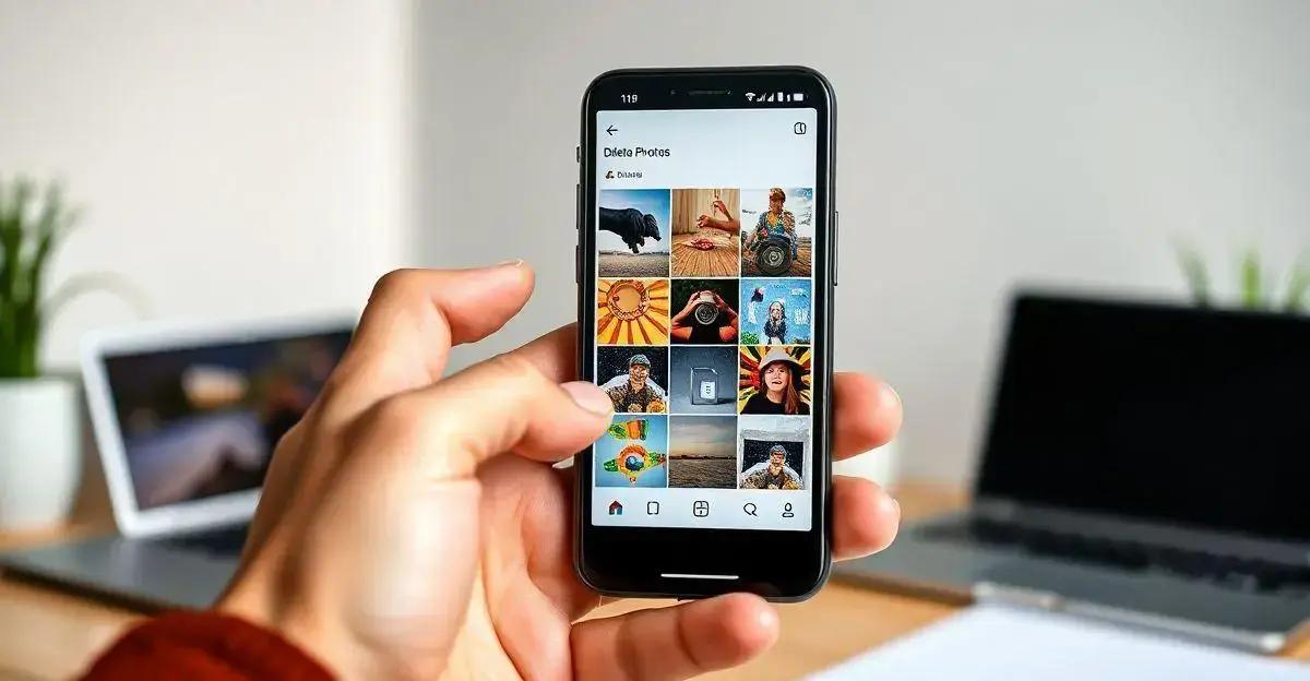 Como apagar fotos do Google Photos no aplicativo móvel