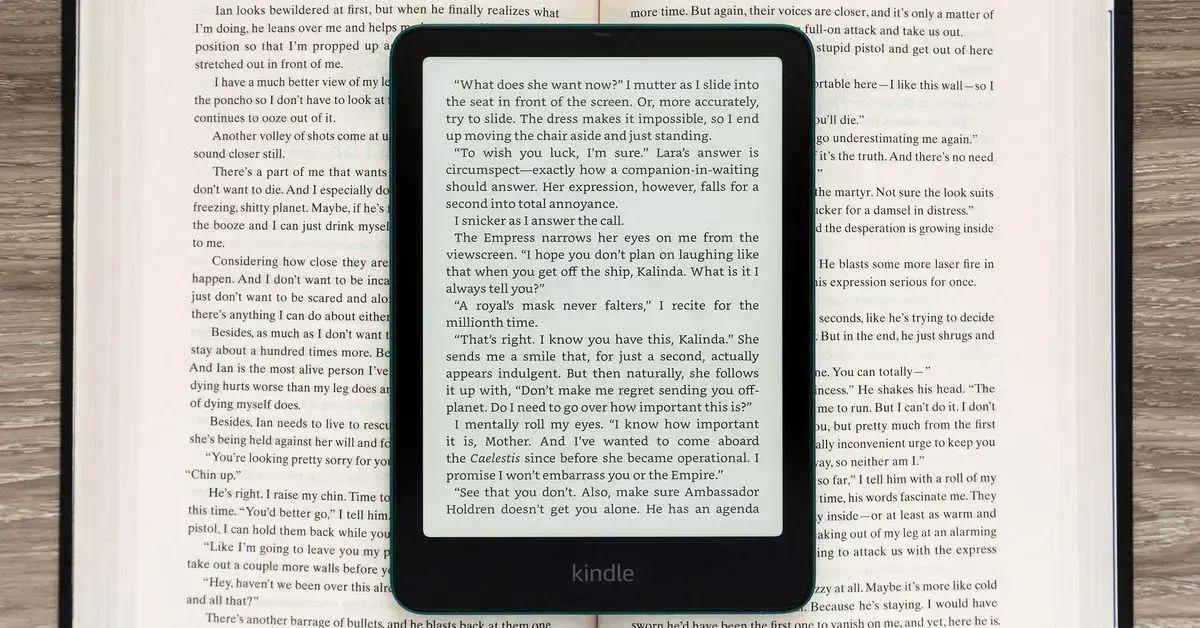 A palavra-chave com base no artigo é "Amazon Kindle Paperwhite 2024".