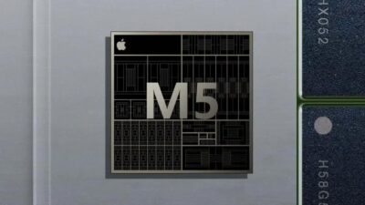 A palavra chave com base no artigo é "Apple M5 chip".