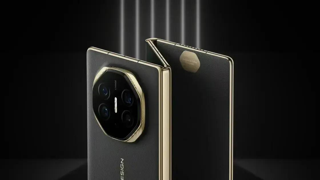 A palavra-chave com base no artigo é "Huawei Mate XT Ultimate com corpo de ouro da Caviar".