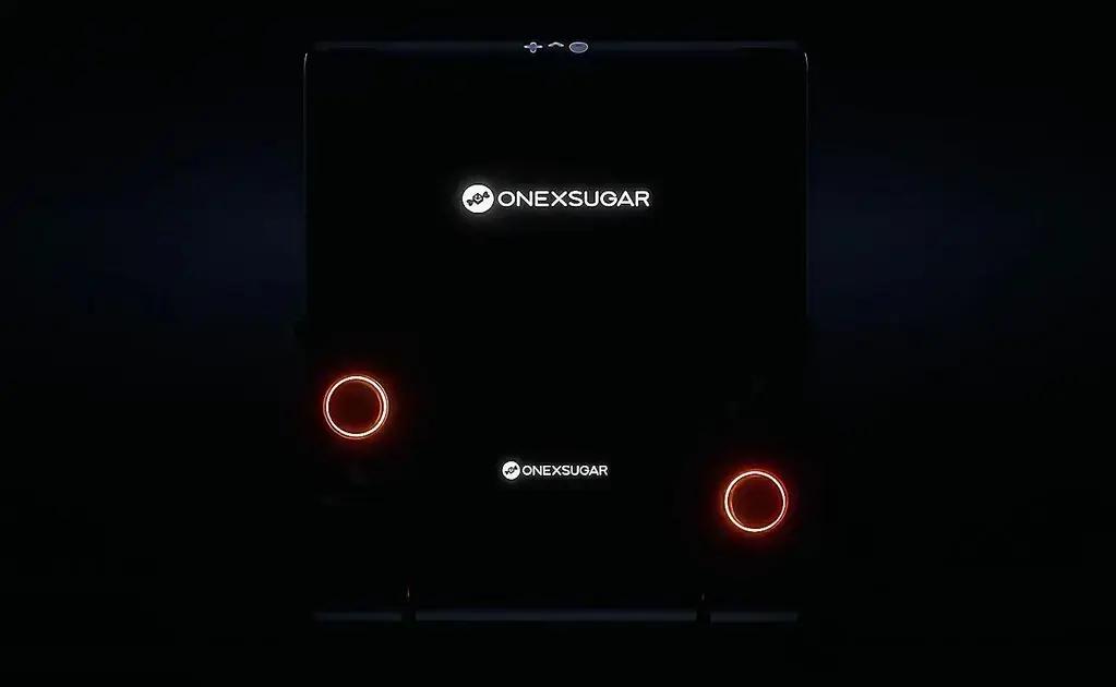 A palavra-chave do artigo é "ONEXSUGAR Gaming Handheld".