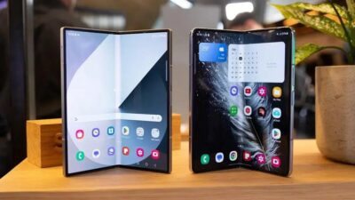 "smartphone dobrável Samsung 2025"