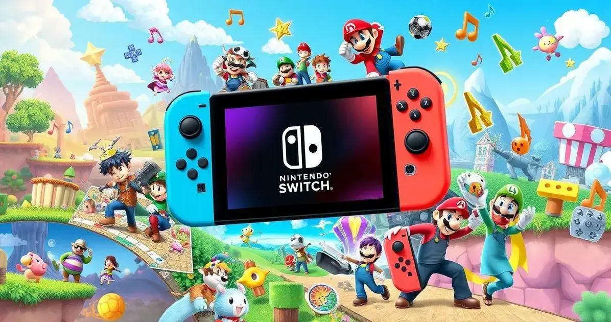 Jogos Switch fevereiro