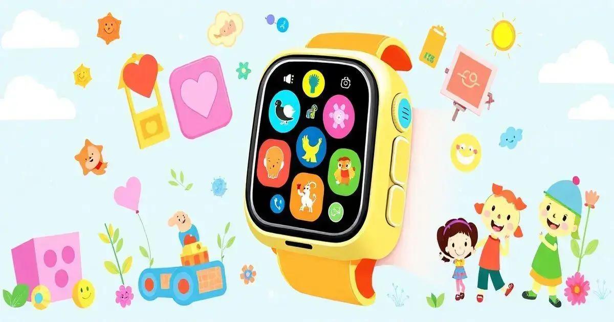 Relógio infantil Wear OS