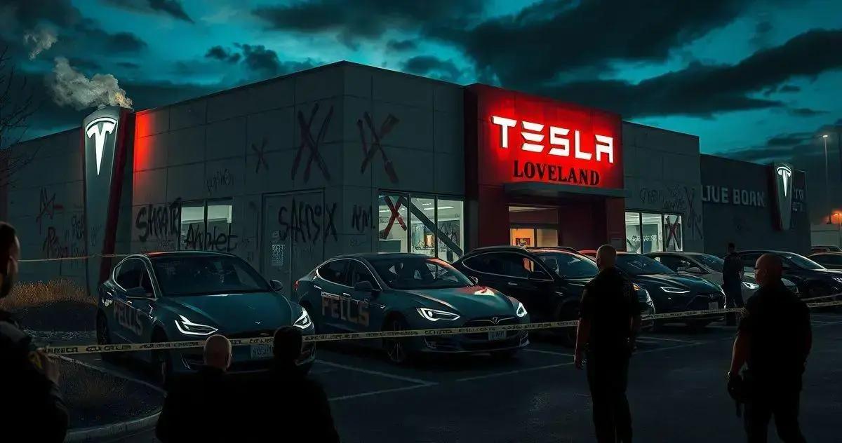 Ataque à loja Tesla no Colorado