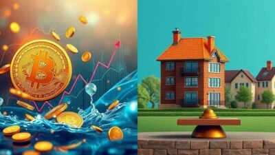 Bitcoin vs Imobiliário