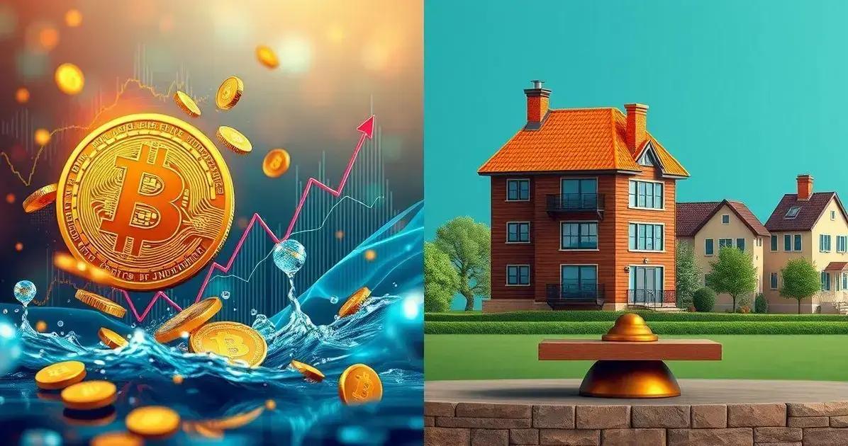 Bitcoin vs Imobiliário