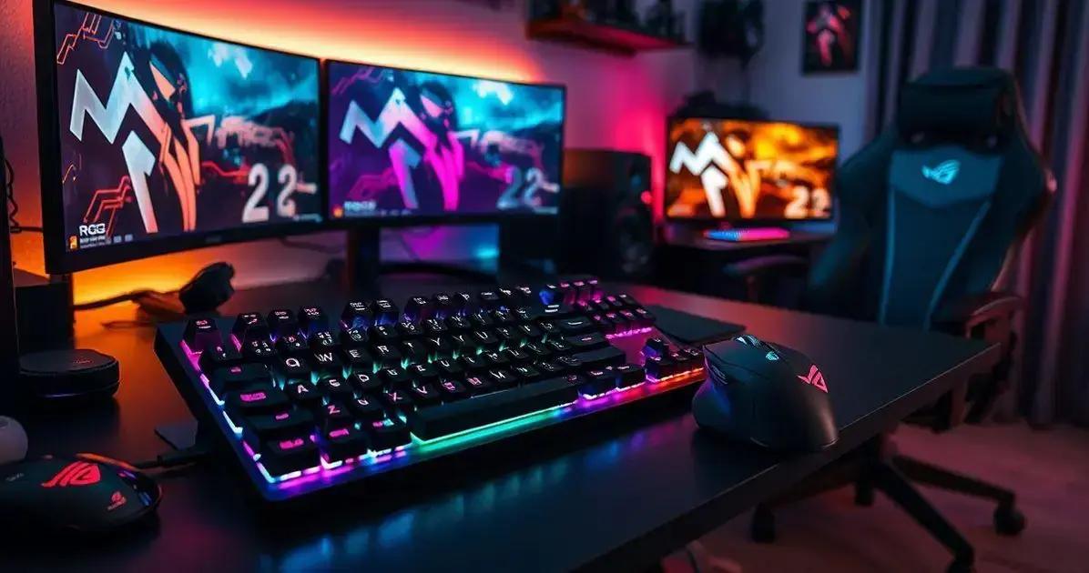 Teclado Asus ROG Falchion Ace