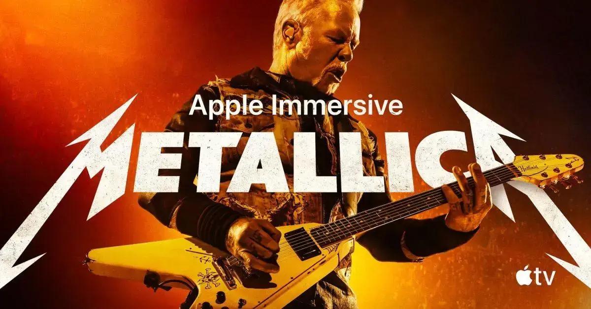 Experiência imersiva com Metallica para Apple Vision Pro