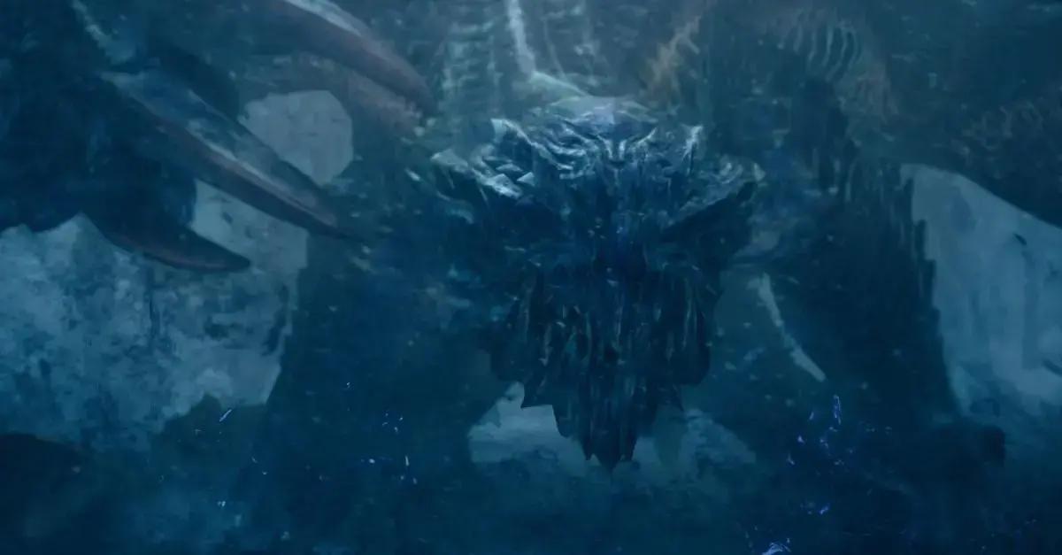 Gore Magala em Monster Hunter Wilds