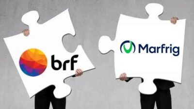 Marfrig e BRF avançam mais de 4% com data definida para conclusão da fusão e novo ticker