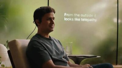 Alterego apresenta dispositivo vestível de IA com comunicação quase telepática