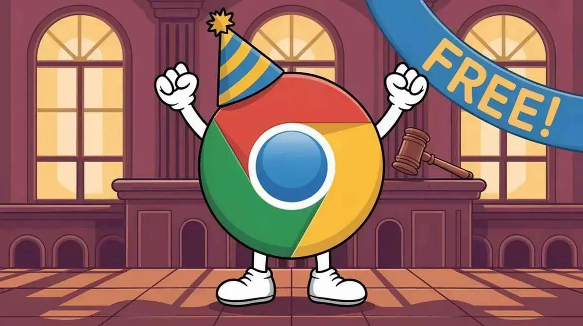 Google mantém o Chrome diante de rivais de IA após decisão judicial