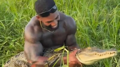 Austrália investiga influenciador que gravou vídeos enfrentando crocodilos selvagens