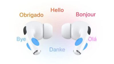 Tradução ao Vivo nos AirPods não estará disponível para usuários da UE com contas regionais