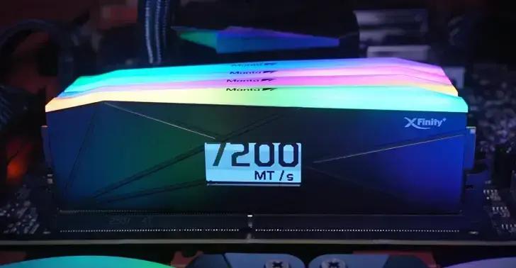 V-Color lança XFinity+: primeira memória DDR5 com display OLED integrado e até 9066 MT/s
