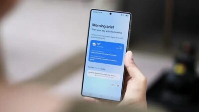 Now Brief não está disponível no Galaxy S23 na versão beta da One UI 8