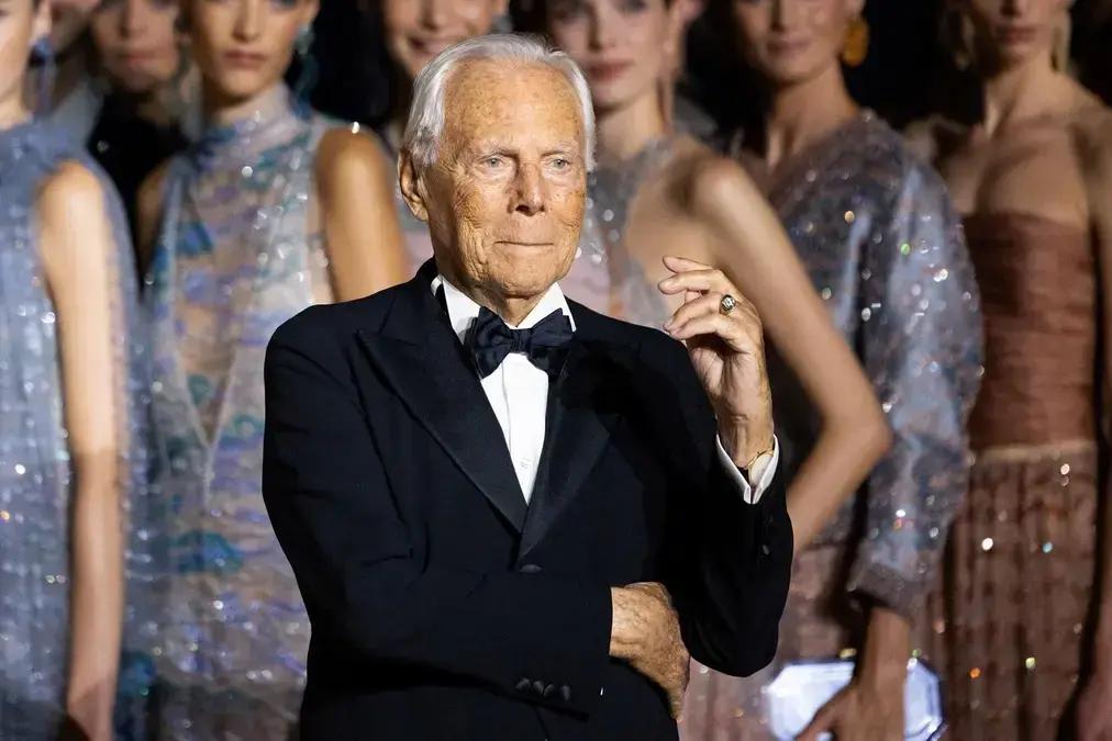 Testamento de Giorgio Armani define venda gradual do império da moda italiano